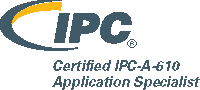 Staff certified in IPC-A-610